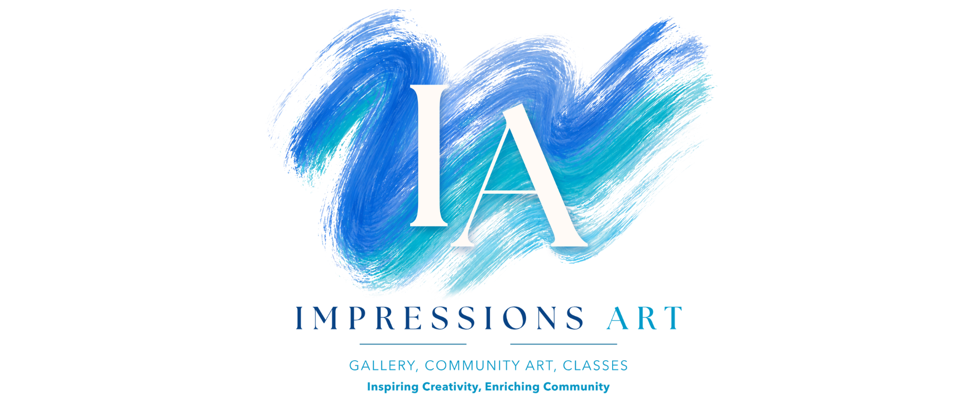 IMPRESSIONS ART 2026 LOGO WITH TAGLINE WEBSITE HEADER 2