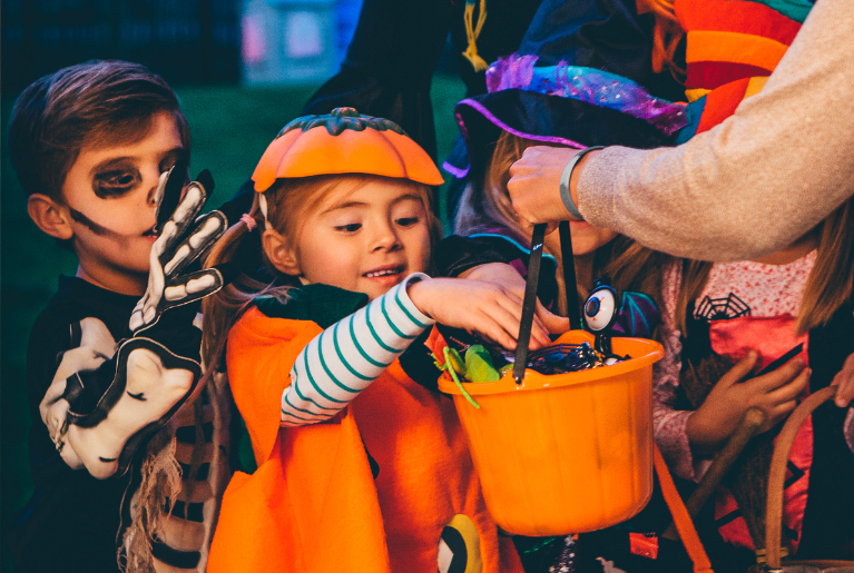 HALLOWEEN TRICK OR TREAT TRAIL AT BLUE HARBOR RESORT