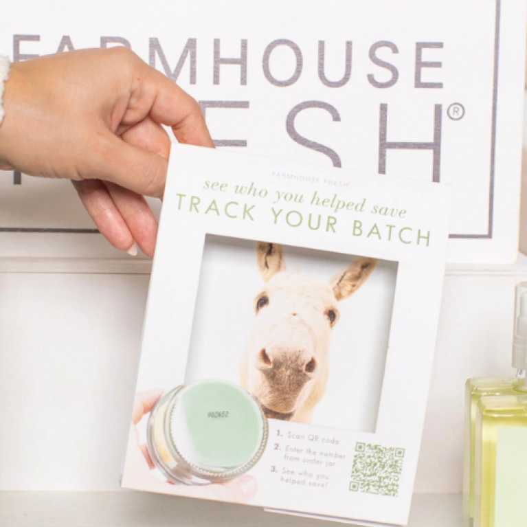 TRACK YOUR BATCH WITH FARMHOUSE FRESH