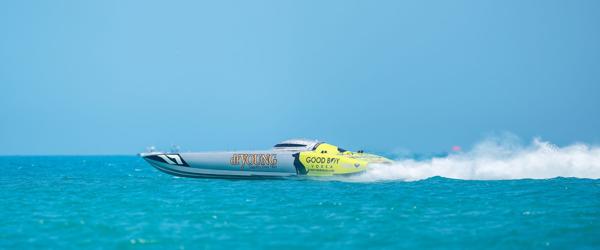 POWERBOAT RACING GOOD BOY VODKA WEBSITE HEADER